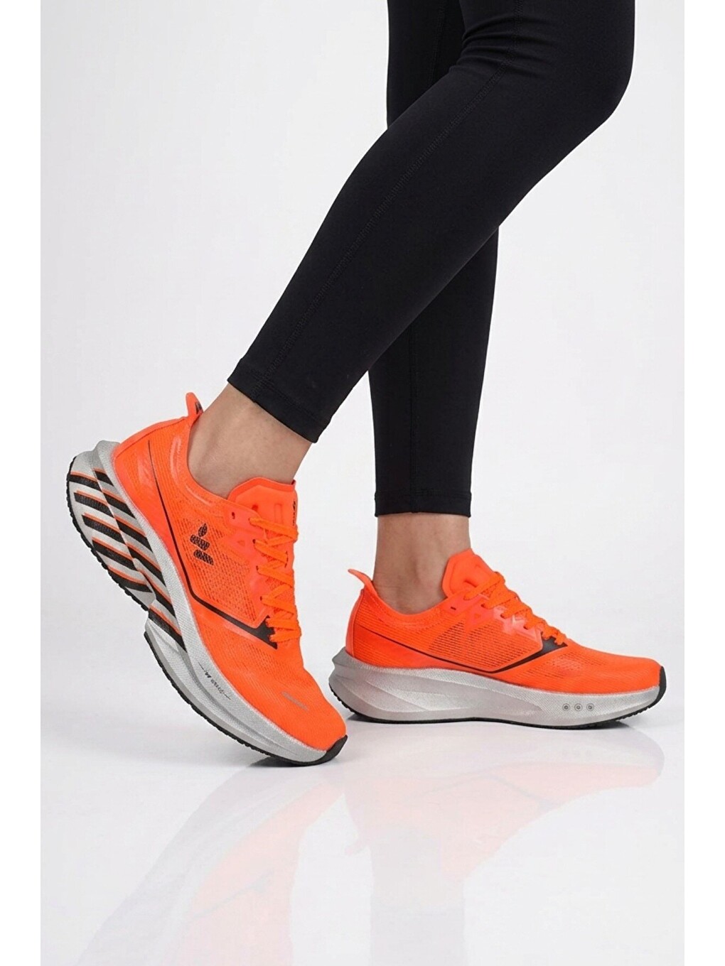 Turuncu Hafif Esnek Unisex Koşu Yürüyüş Ve Spor Ayakkabı Space G-2