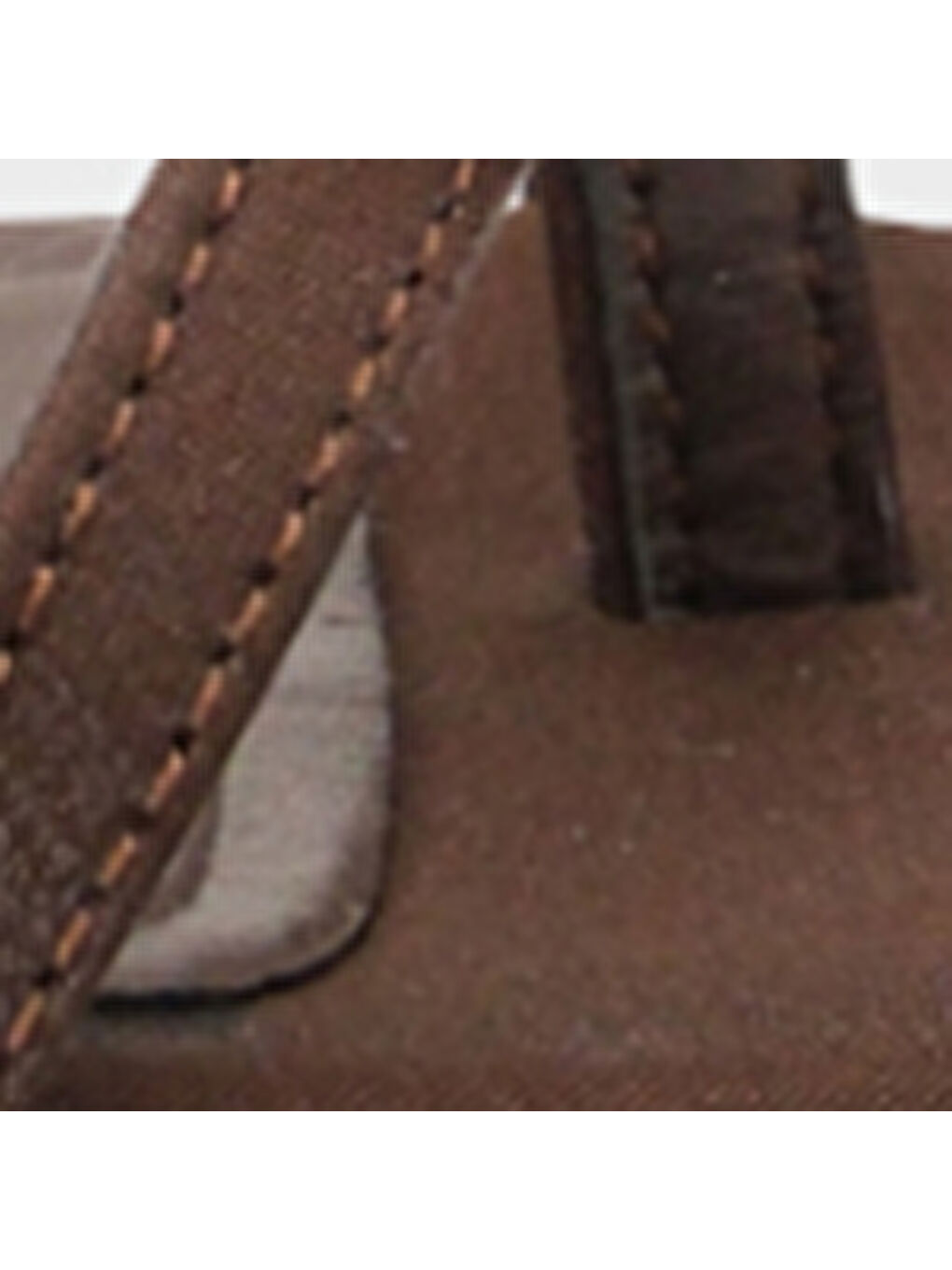 Kahverengi Lacey Saten Orta Topuklu Küt Burunlu Kadın Sandalet-6