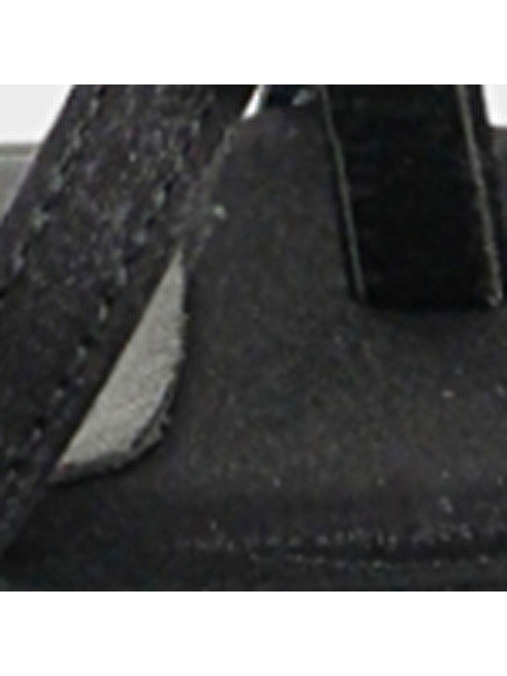 Siyah Lacey Saten Orta Topuklu Küt Burunlu Kadın Sandalet-6