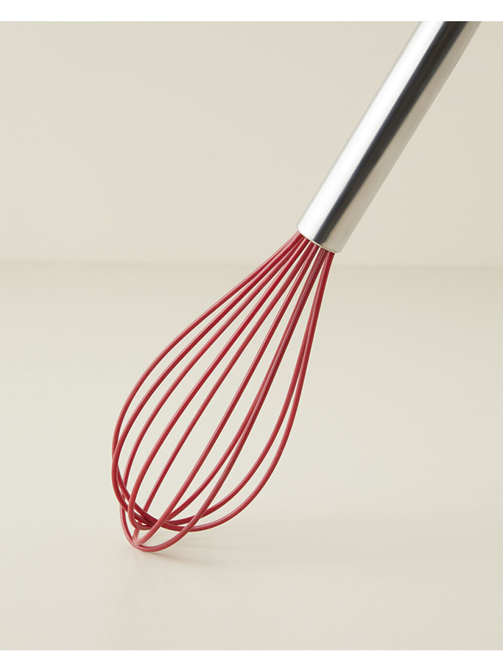 Cordelia Silikon Çırpıcı 26 cm Kırmızı-1