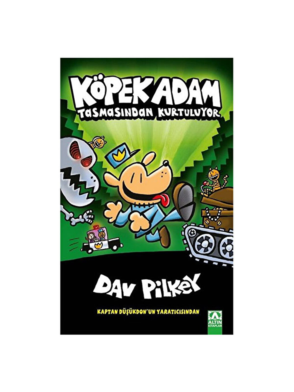 Köpek Adam Tasmasından Kurtuluyor Dav Pilkey Altın KitaplarRenk: RENKSİZ