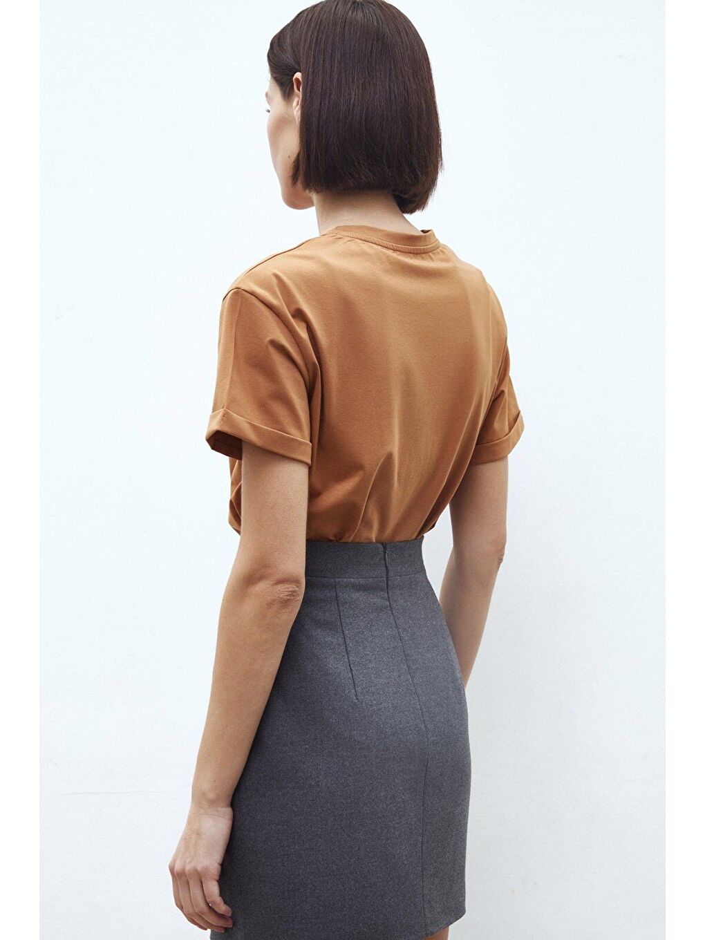 Kahverengi Tişört Mg1351-5