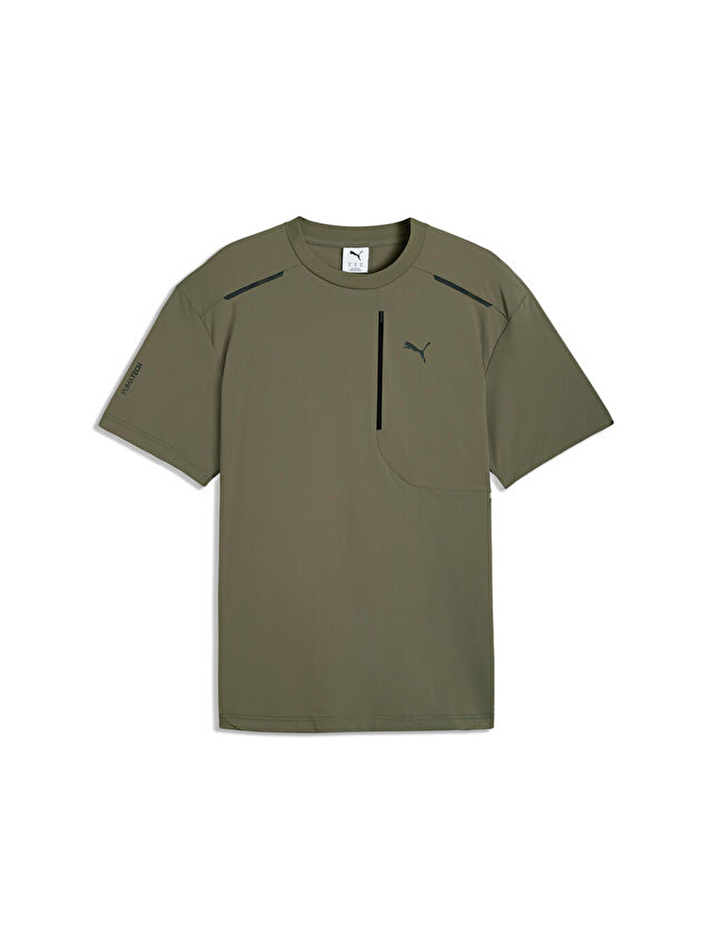 Pumatech Relaxed Pocket Tee Erkek Günlük Tişört 63441381 Yeşil