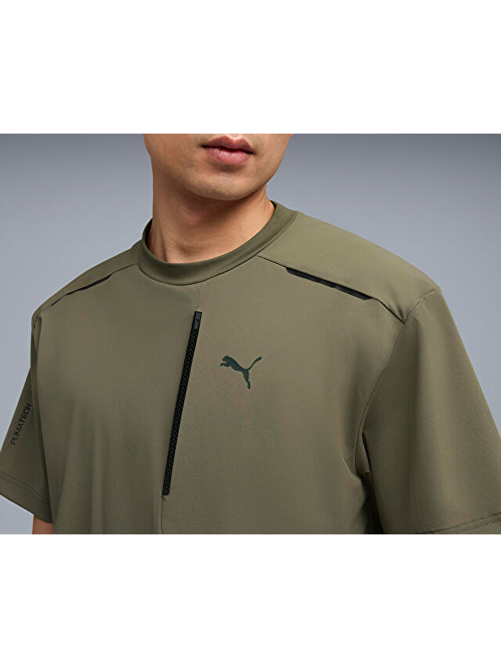 Pumatech Relaxed Pocket Tee Erkek Günlük Tişört 63441381 Yeşil-3