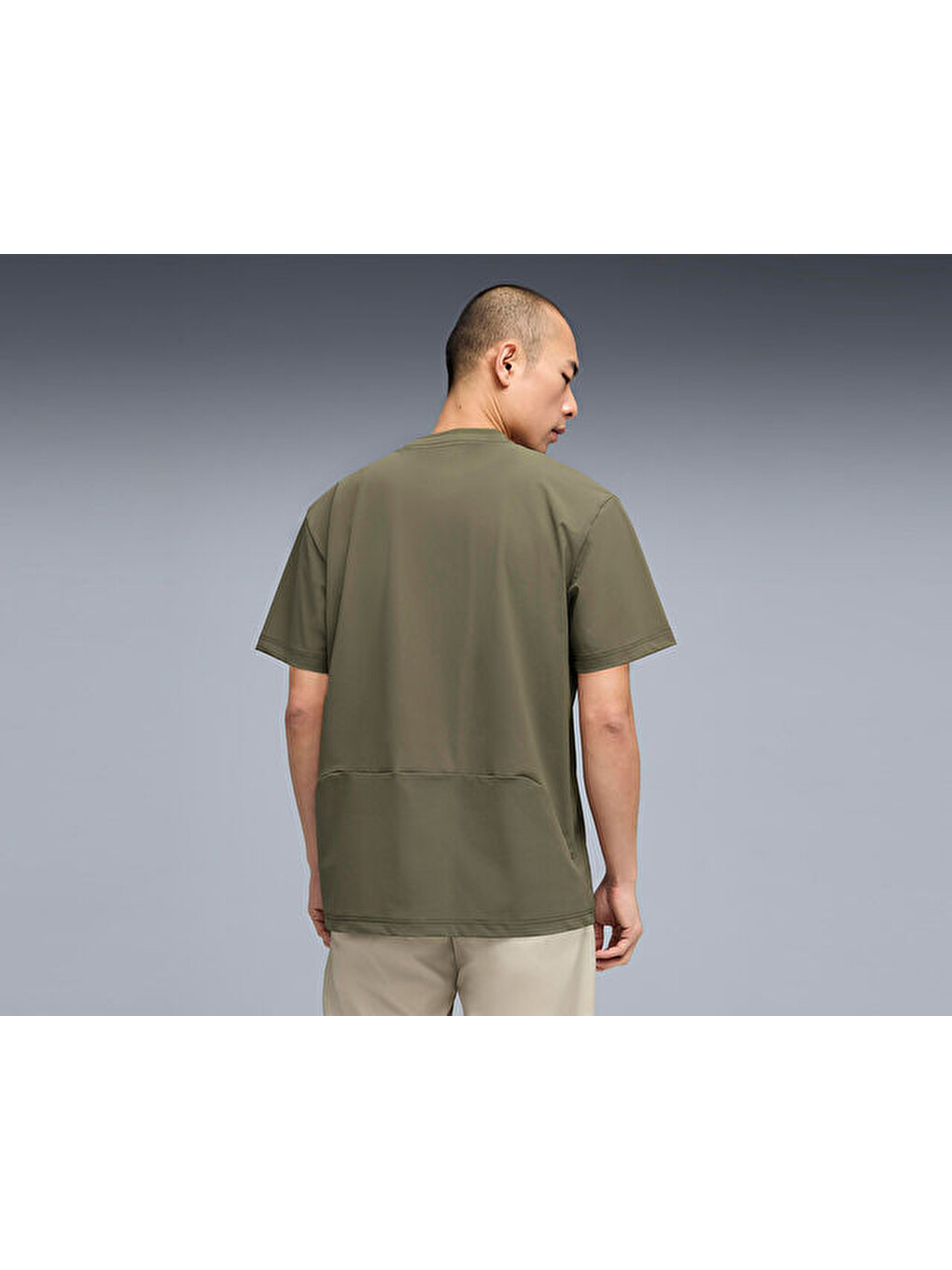 Pumatech Relaxed Pocket Tee Erkek Günlük Tişört 63441381 Yeşil-5