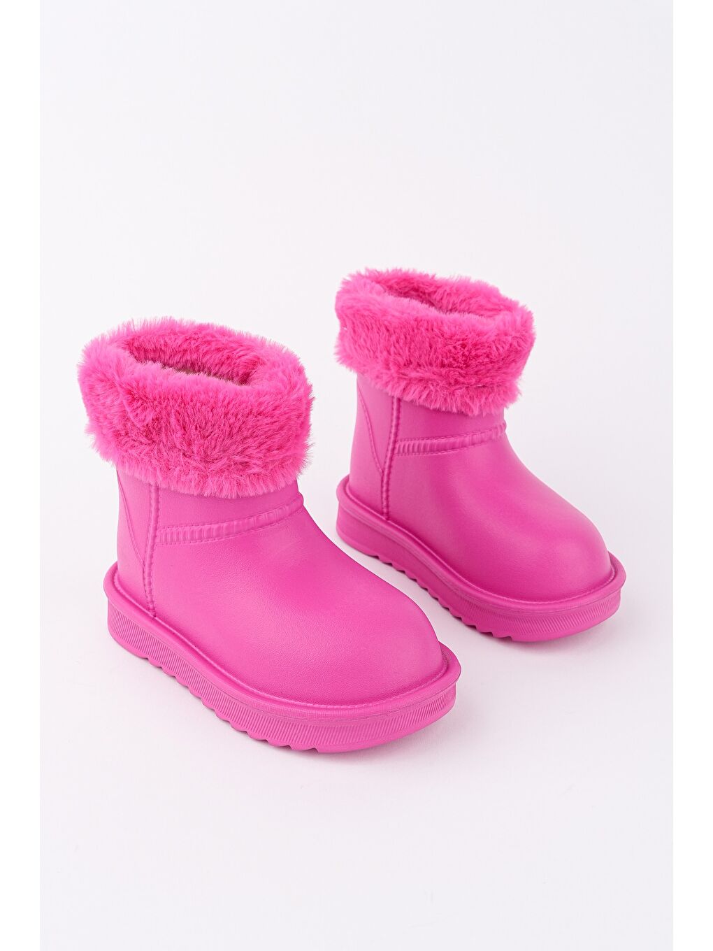 Fuşya FRİGUS Çocuk Kürklü Yağmur Ve Kar Botu-2