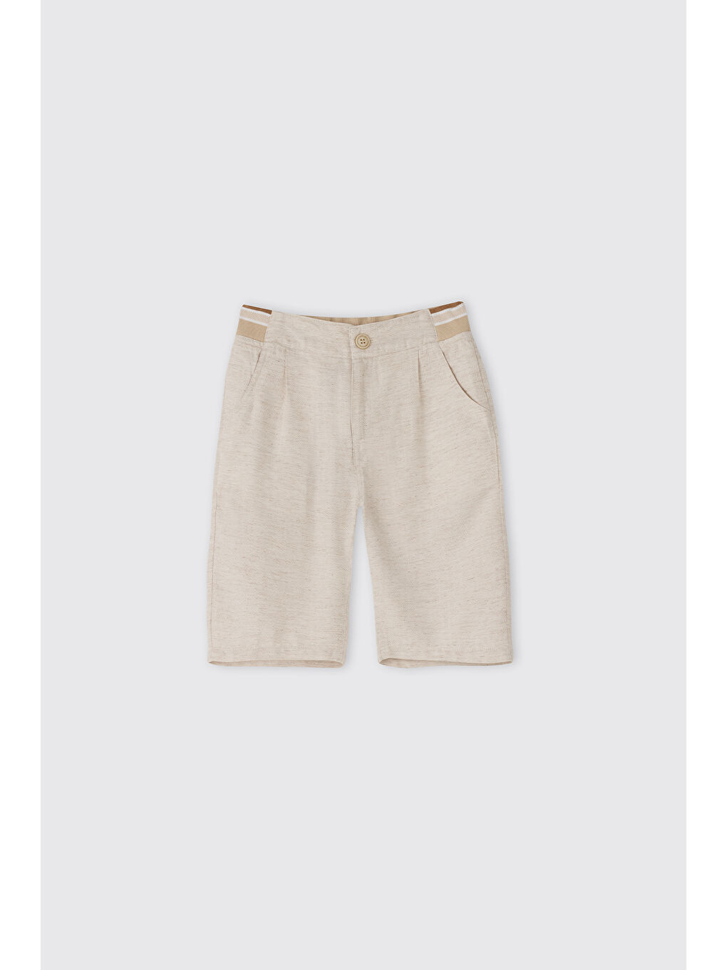 Erkek Çocuk Bej Şort-2