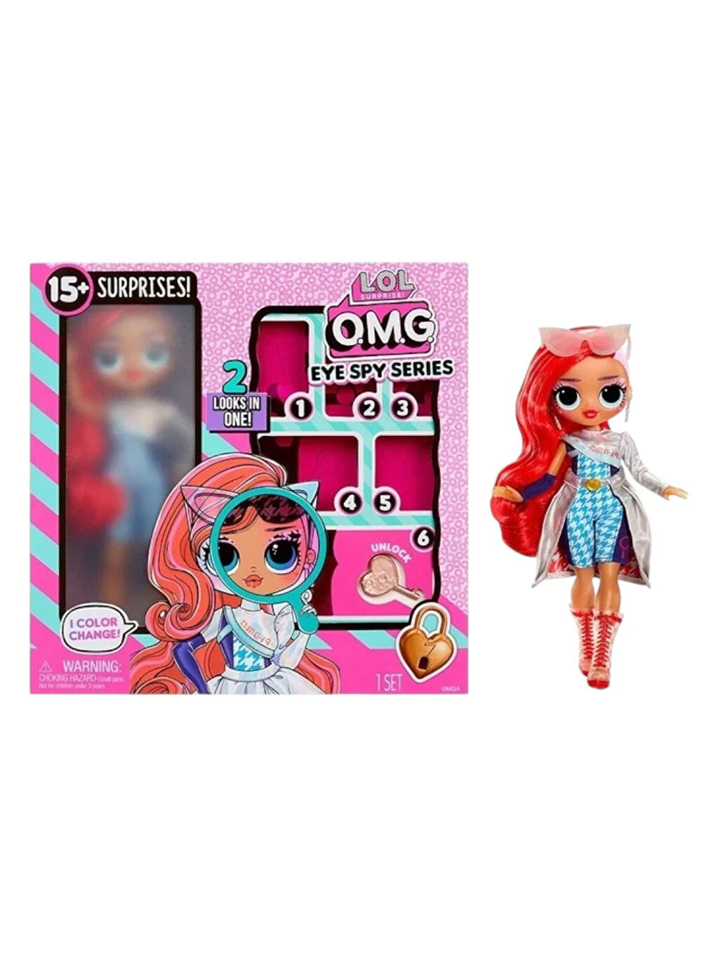 OMG Tatlı Casus Bebekleri Gizli Casus Jessica Spy Bebeği 542674