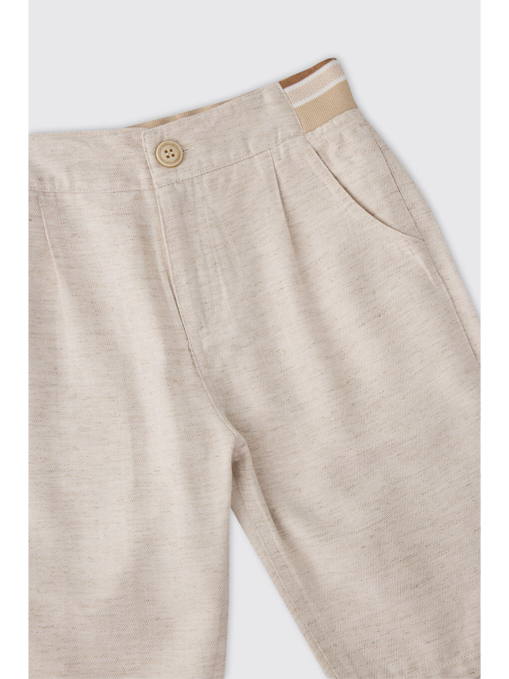 Erkek Çocuk Bej Şort-4