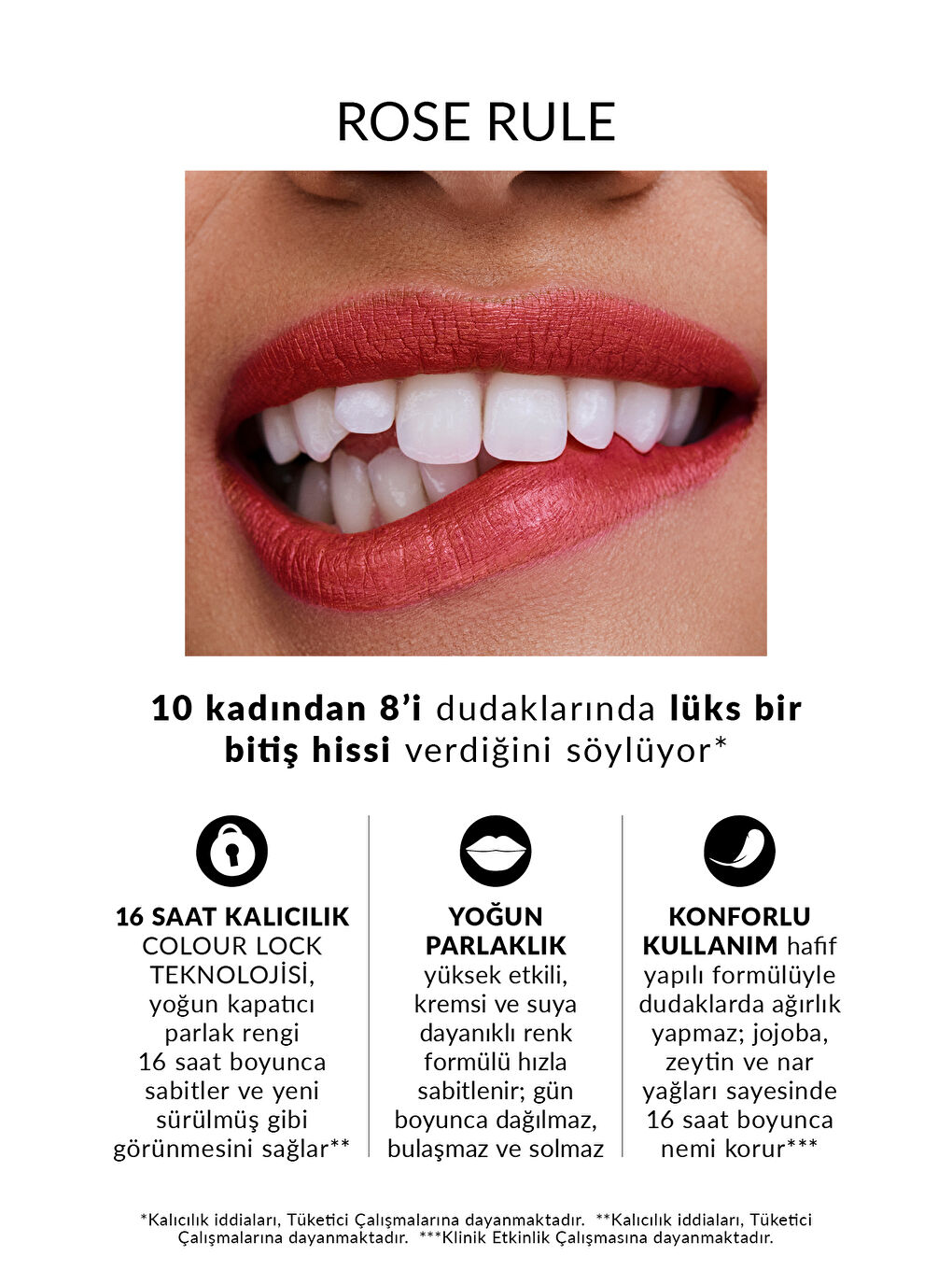 Power Stay Kremsi Vinyl Likit Ruj - Rose Rule-2