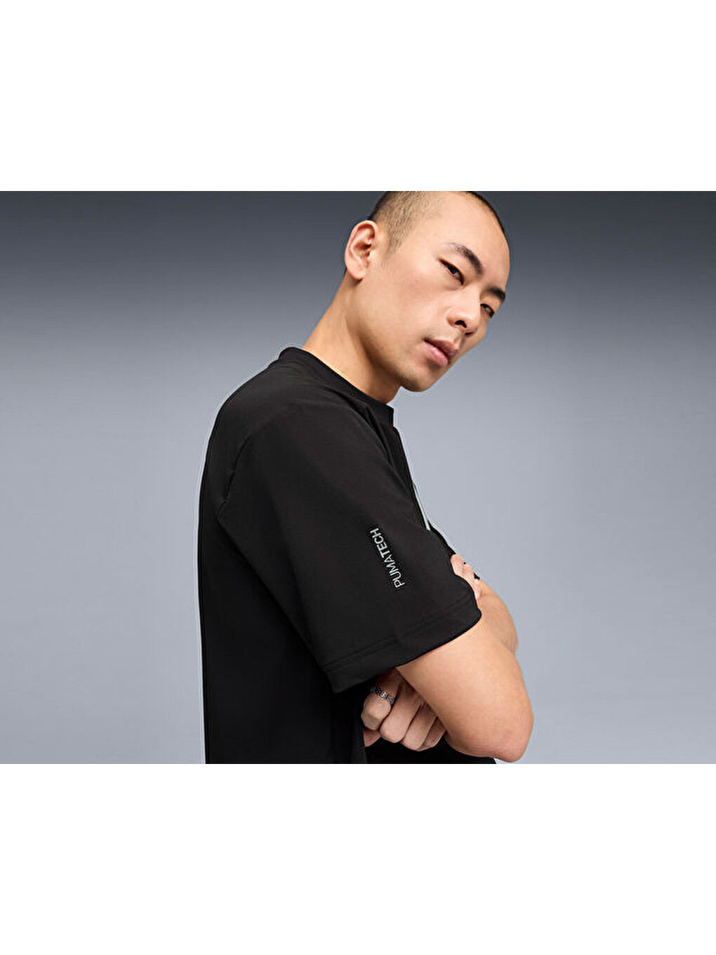 Pumatech Relaxed Pocket Tee Erkek Günlük Tişört 63441301 Siyah-3