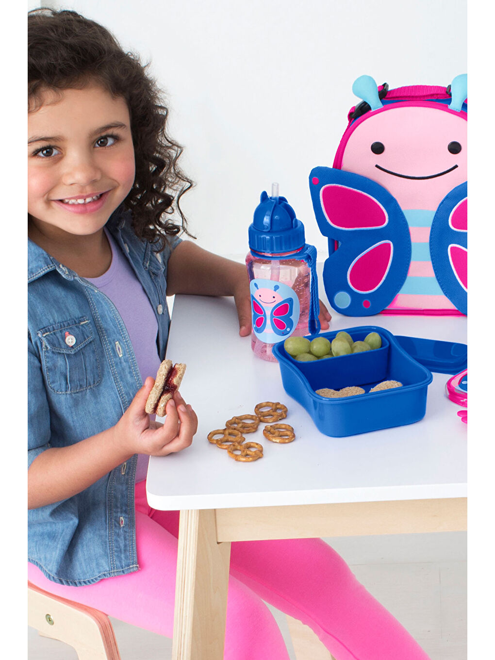 Paslanmaz Çelik Mama Saklama Termosu Kelebek Set-2