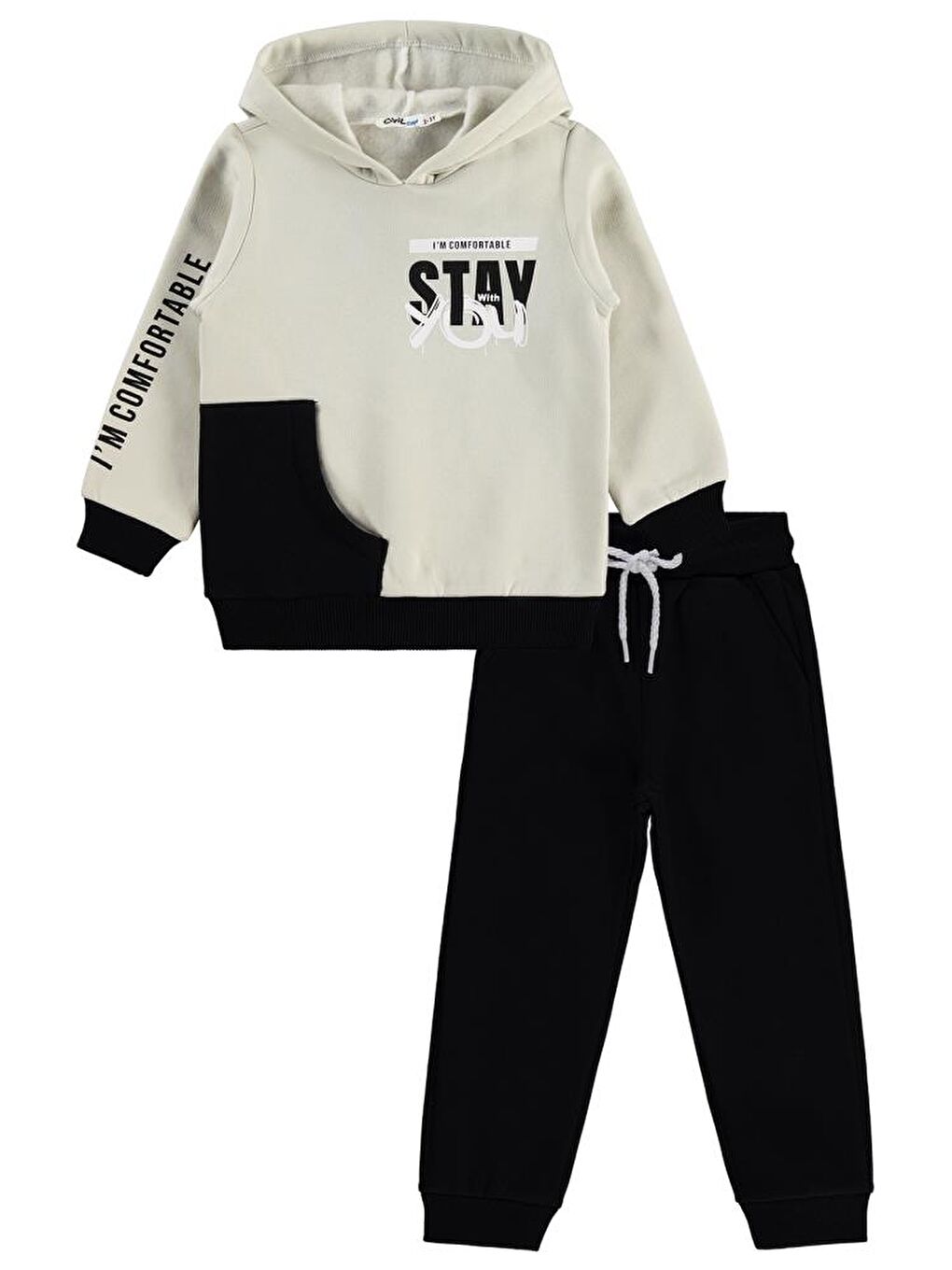 Gri Boys 2-5 Yaş Eşofman Takımı