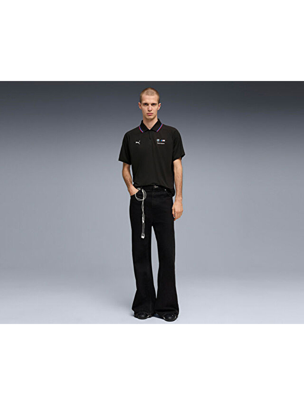 Bmw Mms Sprtswr Cldspn Polo Erkek Günlük Polo Tişört 63488401 Siyah-4