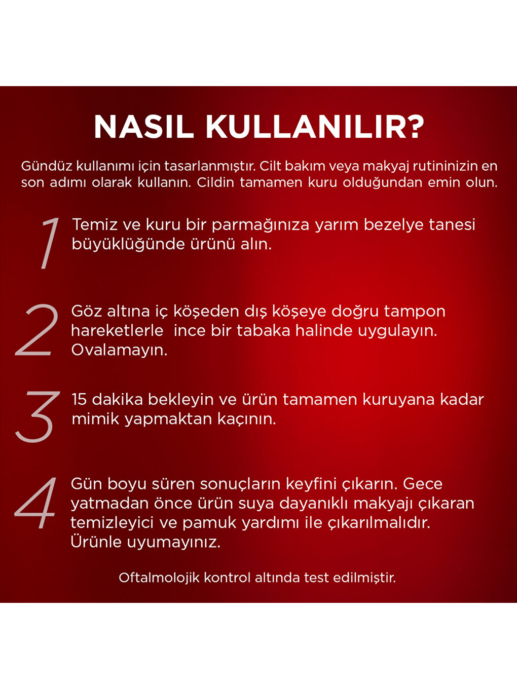 Revitalift Lazer Eyebag Instant Eraser Göz Altı Torba Görünümüne Karşı Etkili Göz Kremi 15ml-4