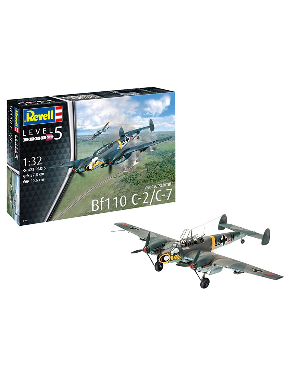 Maket Messerschmitt Bf110 04961