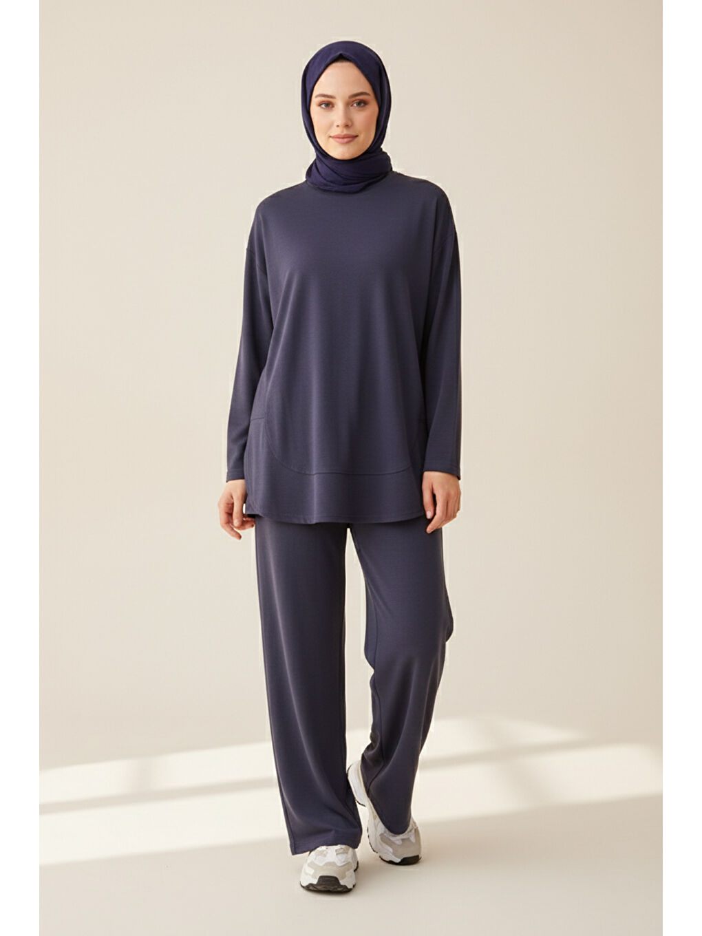 Tunik Pantolon Takım 3136 İndigo-4