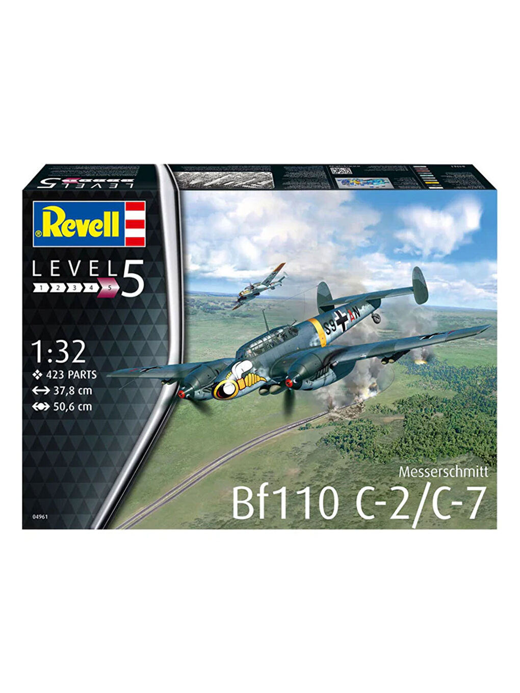 Maket Messerschmitt Bf110 04961-4