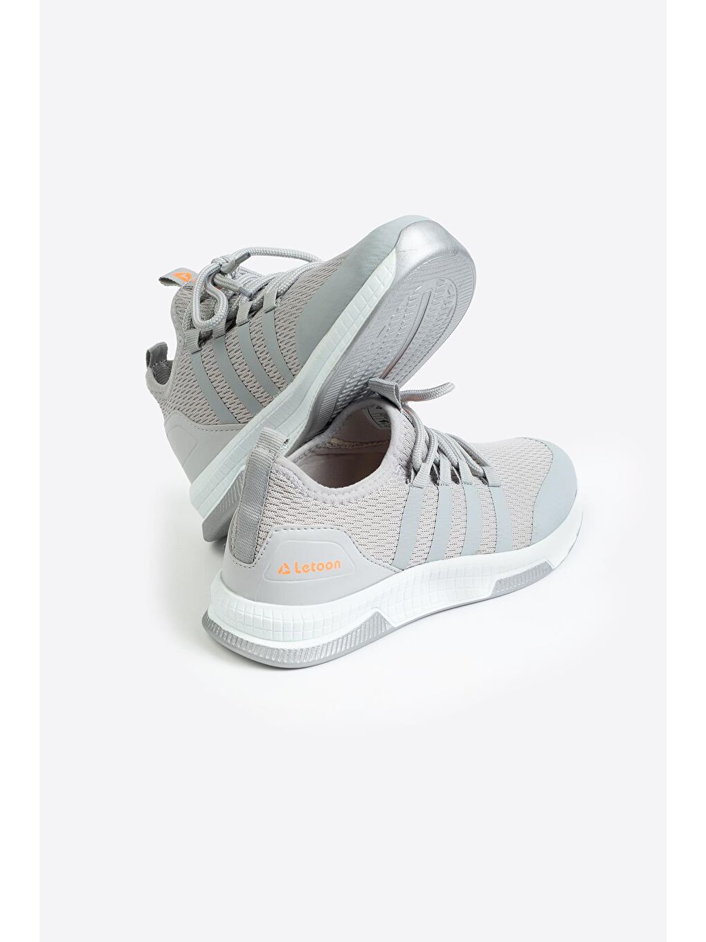 2104Erkek Gri Spor Ayakkabı-4