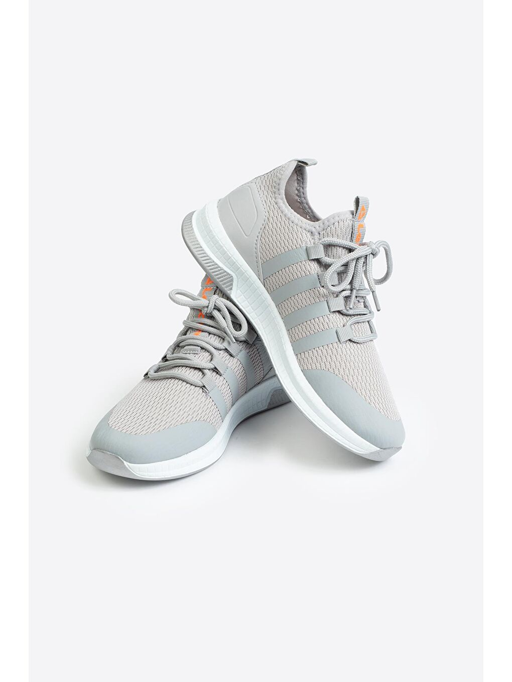 2104Erkek Gri Spor Ayakkabı-5