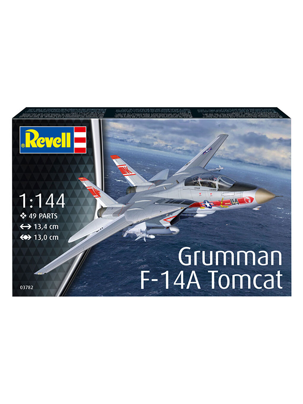 Maket Model Kit Uçak Grumman F-14A Tomcat 3782-2