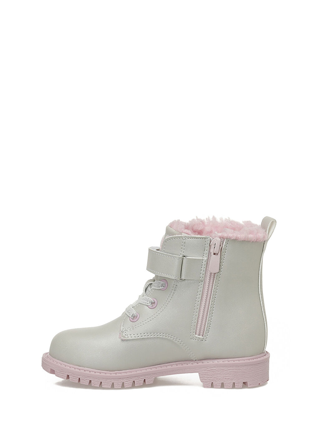 Gri CESPA.P5PR Gümüş Kız Çocuk Worker Bot-2