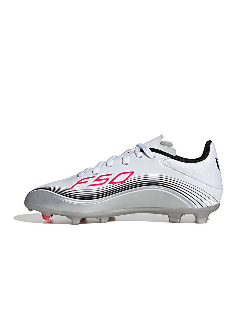 F50 Messi League Fg/mg J Çocuk Çoklu Çim Zemin Kramponu Jp7454 Beyaz-1