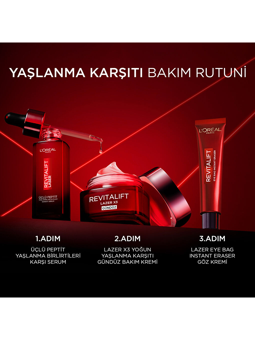 Revitalift Lazer Eyebag Instant Eraser Göz Altı Torba Görünümüne Karşı Etkili Göz Kremi 15ml-6