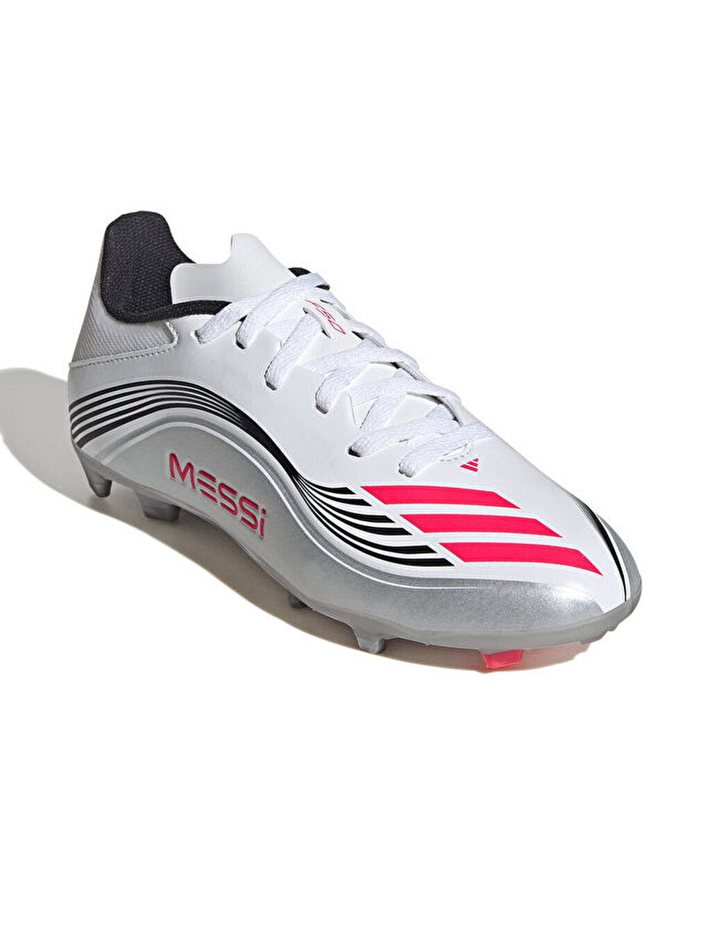 F50 Messi League Fg/mg J Çocuk Çoklu Çim Zemin Kramponu Jp7454 Beyaz-2