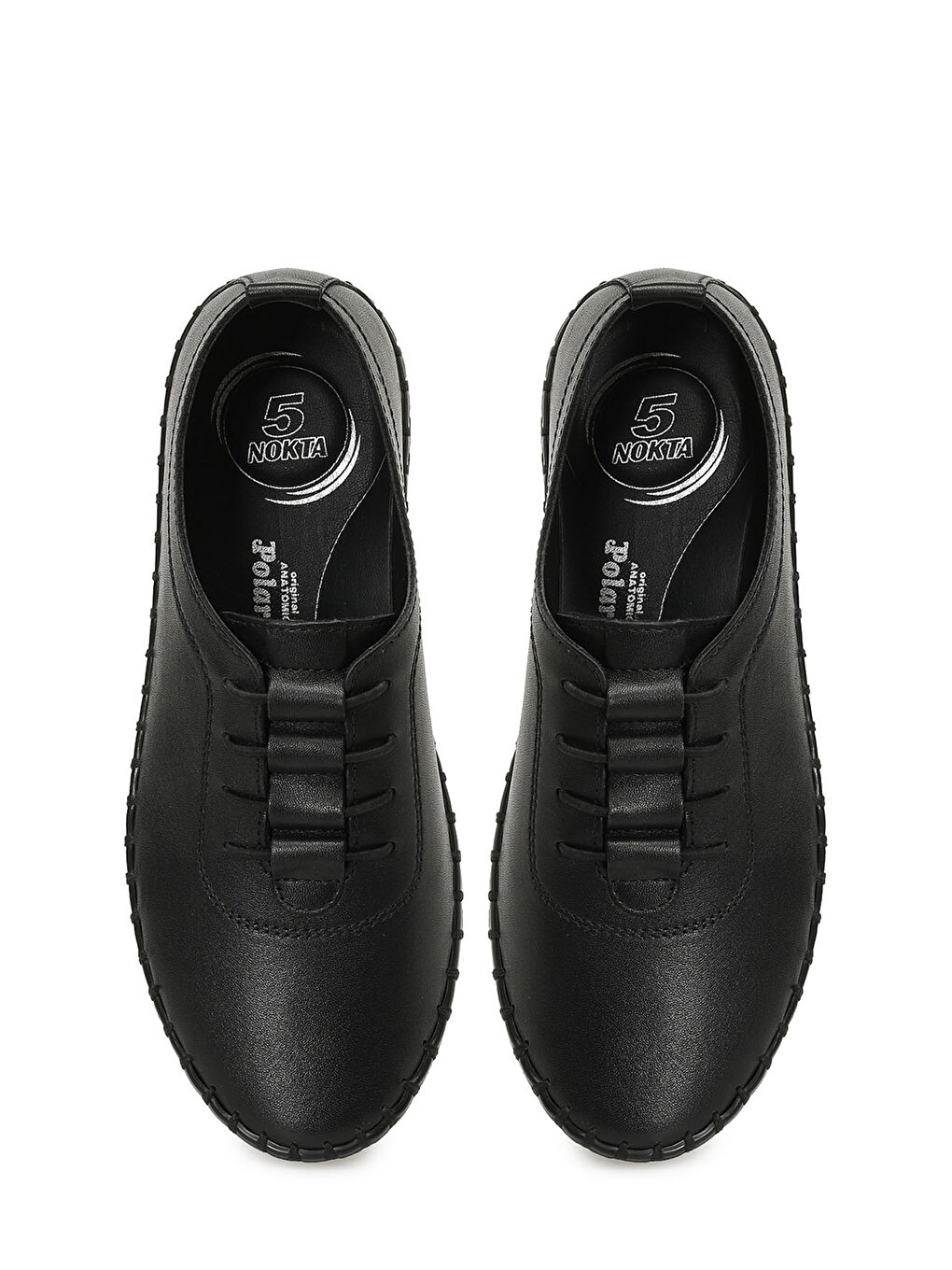 103083.Z6FX Siyah Kadın Düz Ayakkabı-3