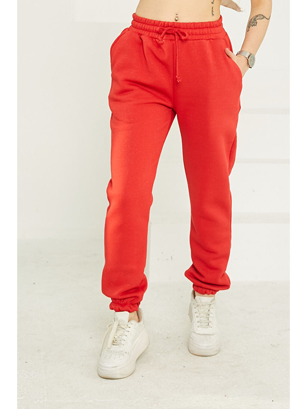 Kırmızı Eşofman Altı Kirmizi - 26682-1