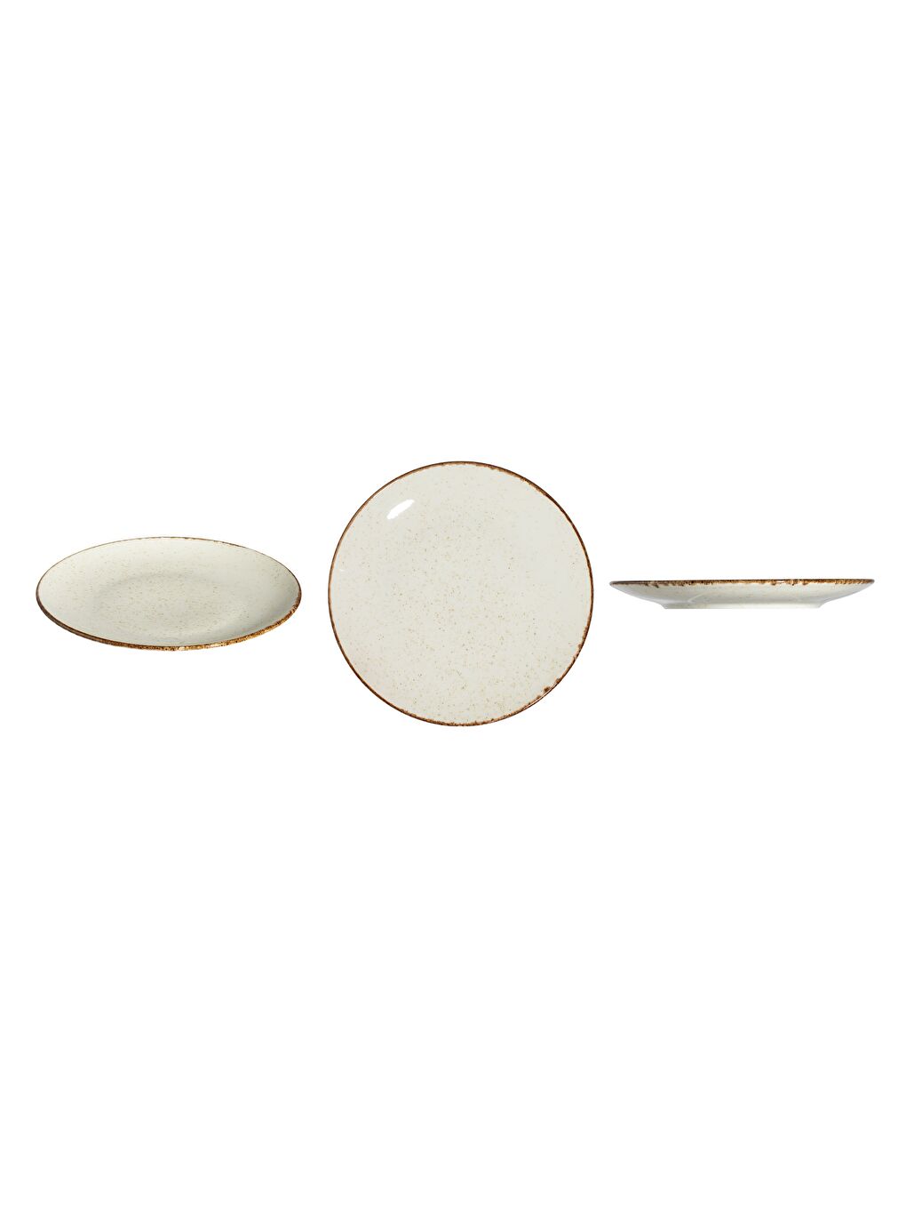 Beyaz Porselen Sofia Vena Tarçın Yemek Takımı 6 Kişilik 24 Parça S302451103-5