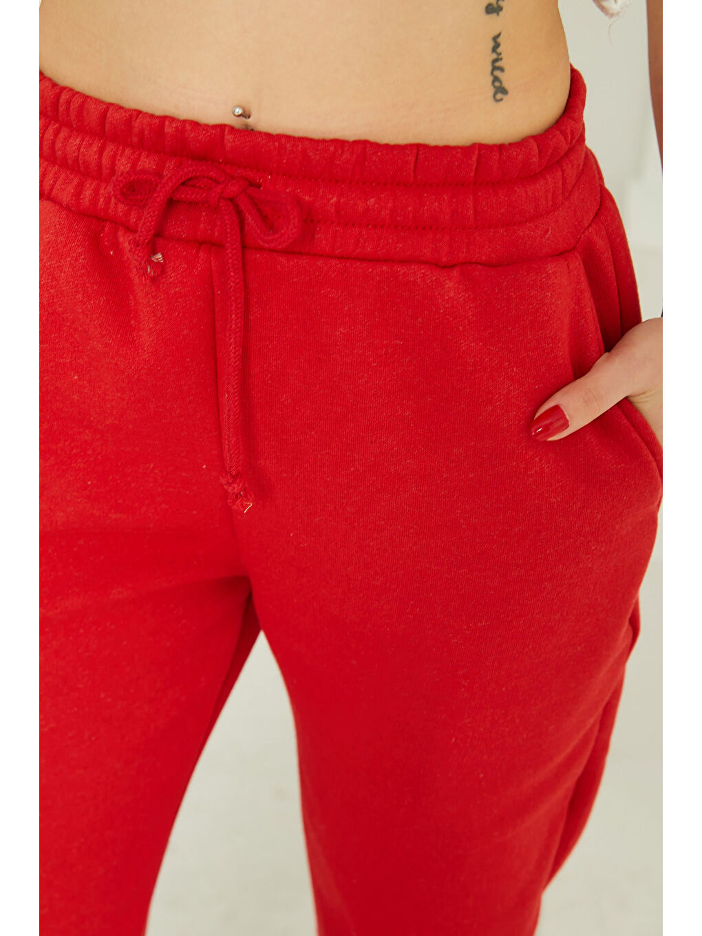 Kırmızı Eşofman Altı Kirmizi - 26682-3