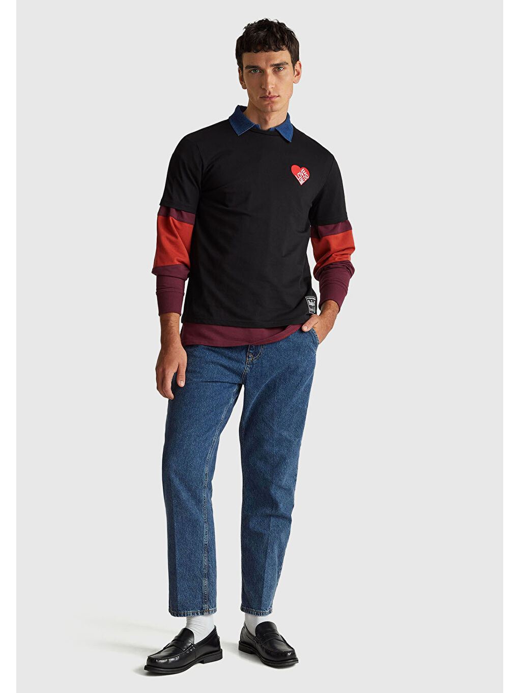 Unisex Siyah %100 Pamuk The Beatles T-Shirt-6