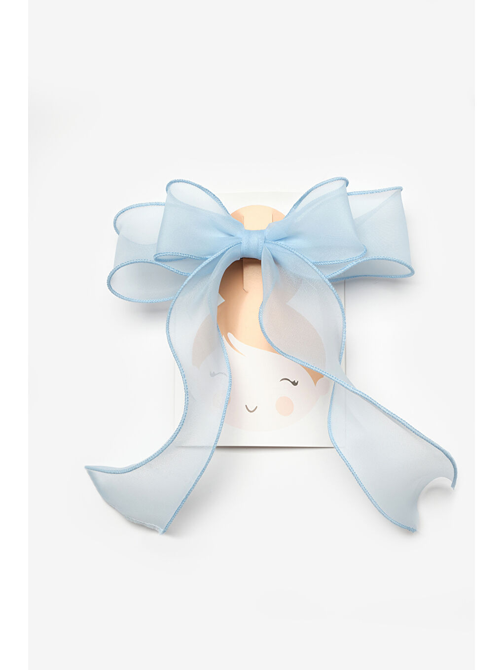 Mavi Kuyruklu Fiyonk Kız Çocuk Otomatik Toka