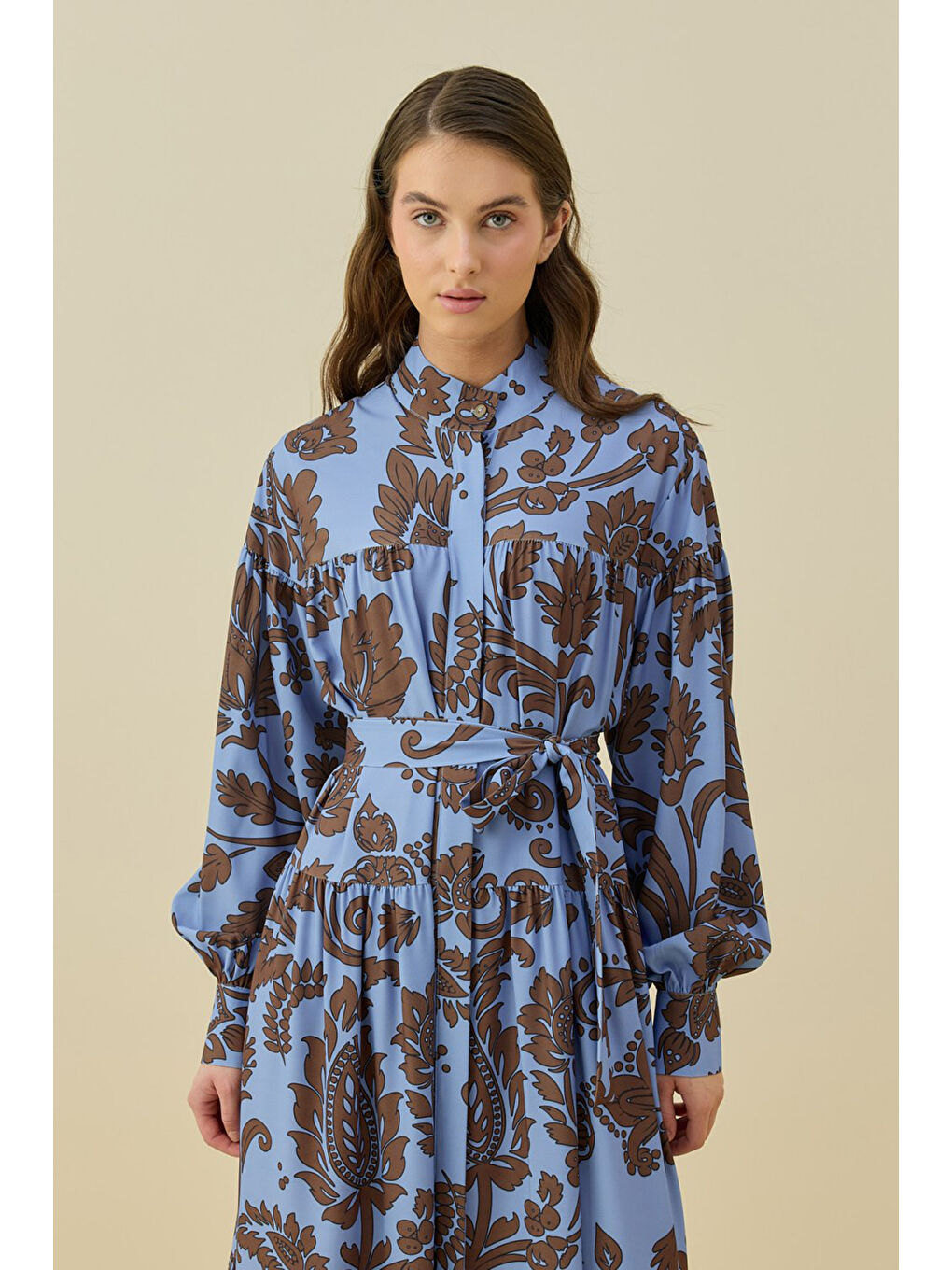 Marakeş Elbise 1775 Kahverengi