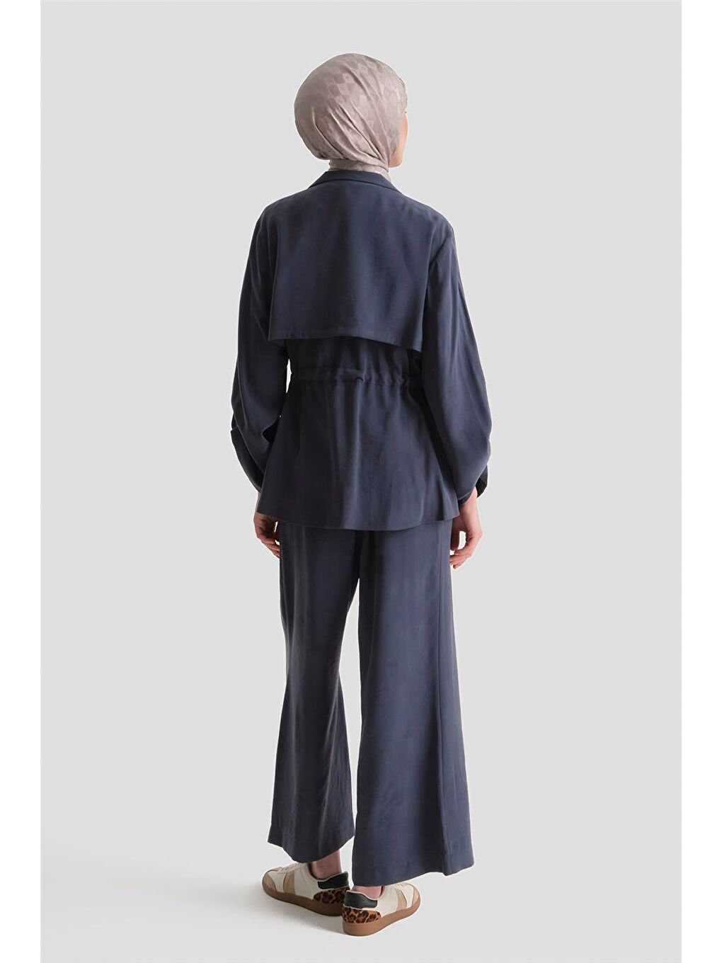 Kupra Ceketli Takım İndigo-3