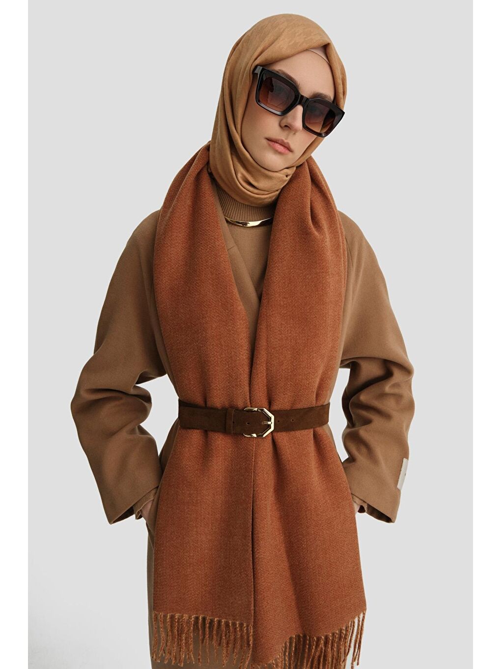 Kırmızı Atkı Ortatkı05 Kiremit-2