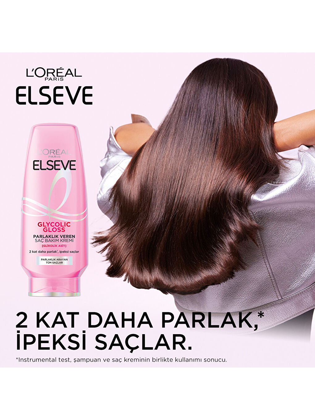 Elseve Glycolic Gloss Parlaklık Veren Saç Bakım Kremi 250ml-2