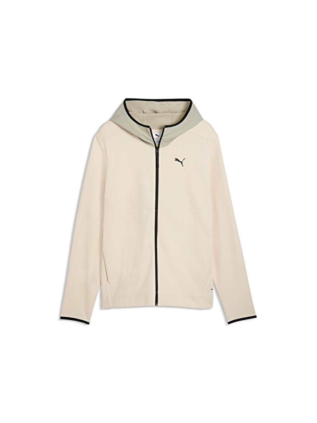 Ekru Pumatech Full-zip Hoodie Erkek Günlük Fermuarlı Sweatshirt 69218587 Krem