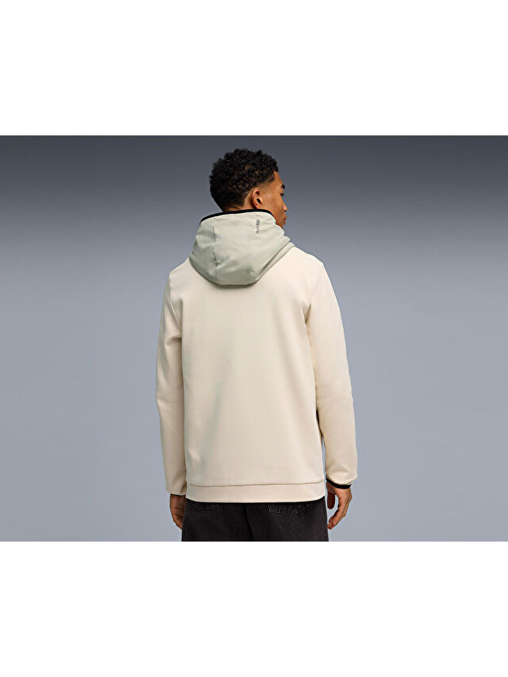 Ekru Pumatech Full-zip Hoodie Erkek Günlük Fermuarlı Sweatshirt 69218587 Krem-3
