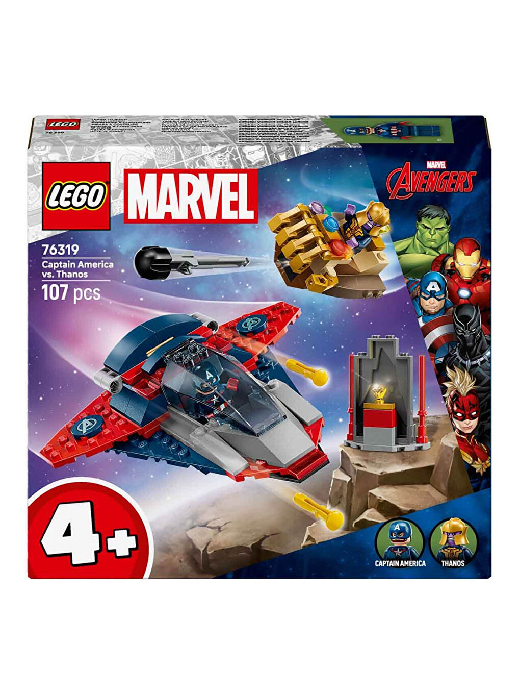 Marvel Kaptan Amerika, Thanos’a Karşı 76319-6