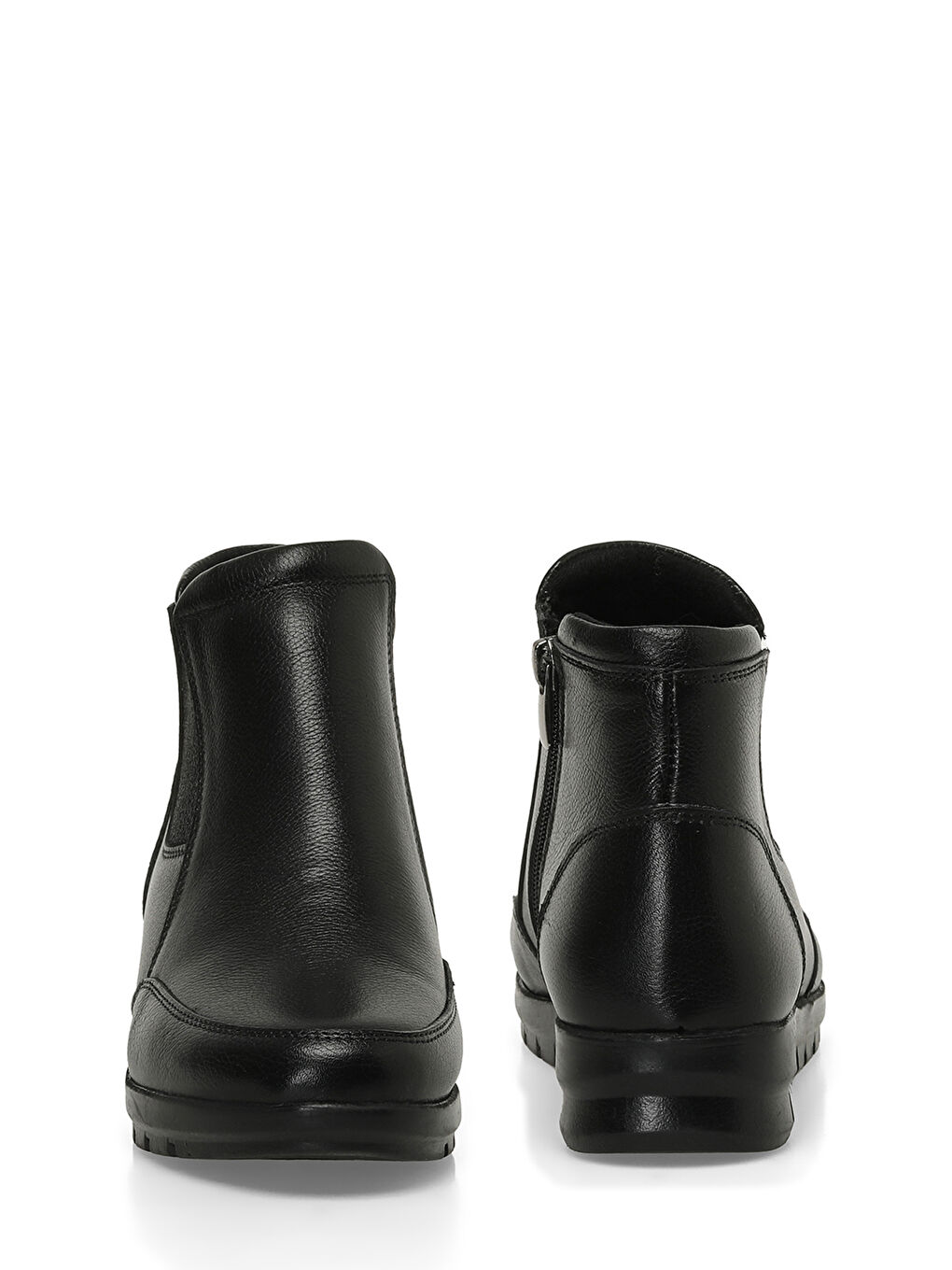 103180.Z4PR Siyah Kadın Düz Bot-4