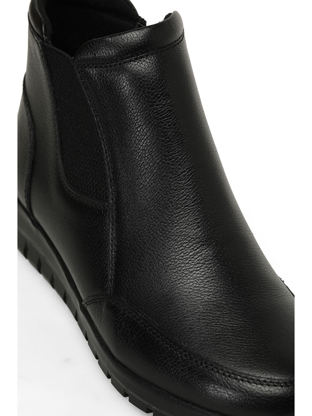 103180.Z4PR Siyah Kadın Düz Bot-6