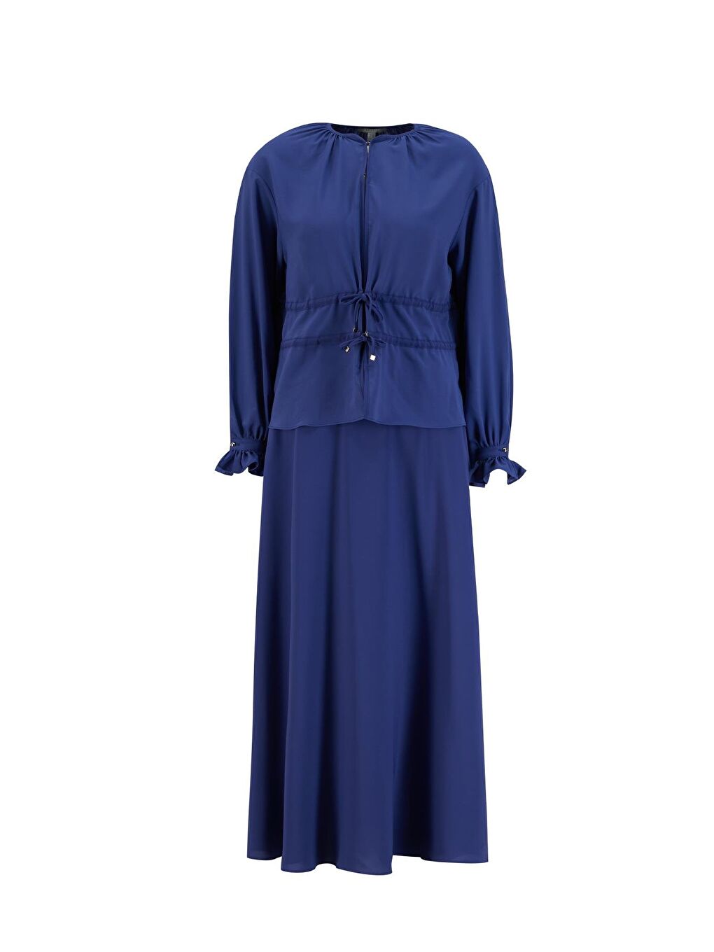 Çift Kemerli Takım 25Y6016 Puslu Mor-5