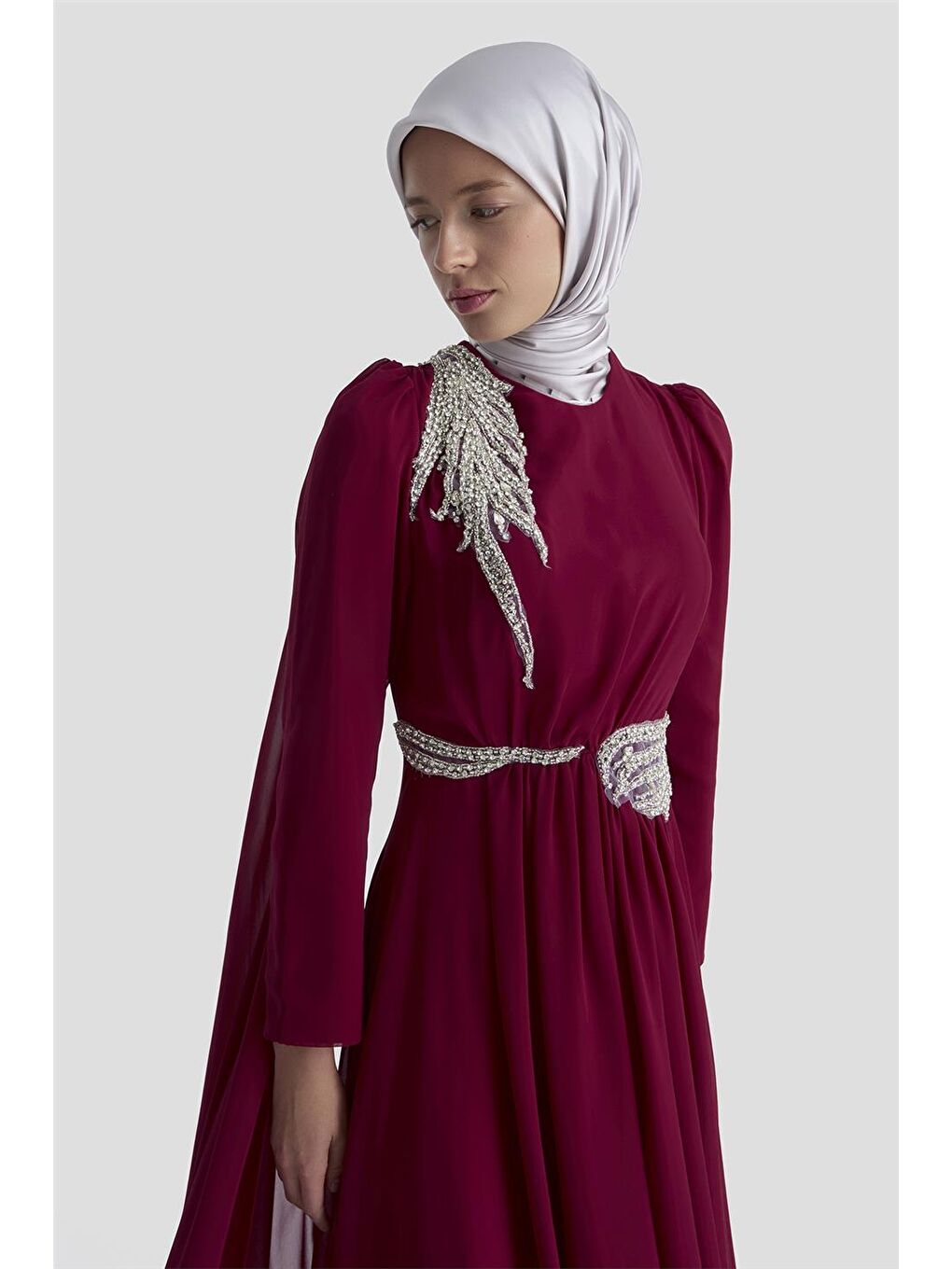 Abiye 25Yd9183 Bordo