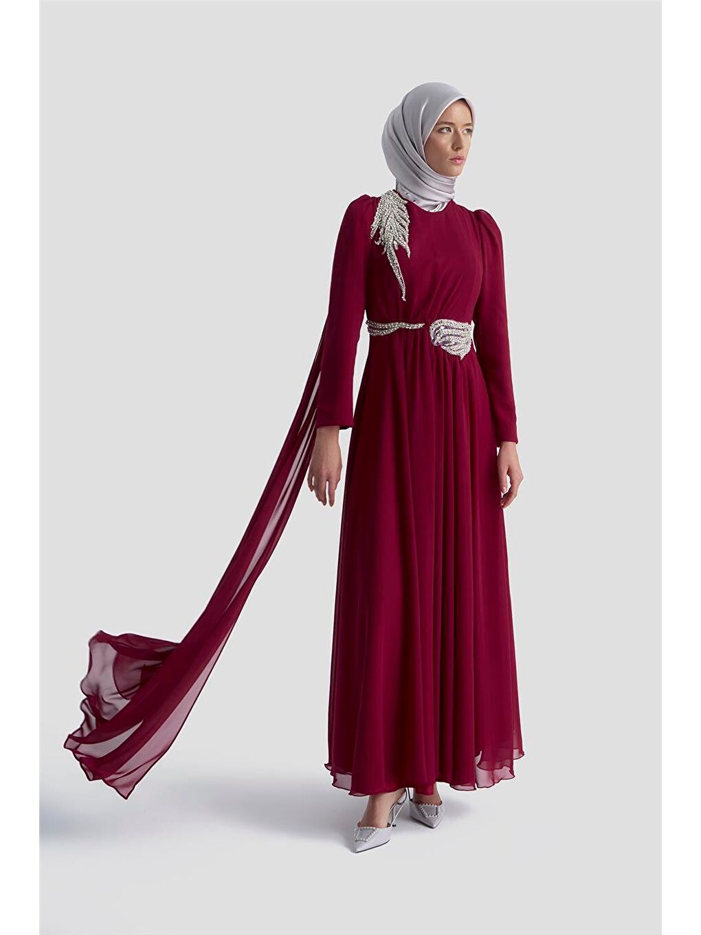 Abiye 25Yd9183 Bordo-2