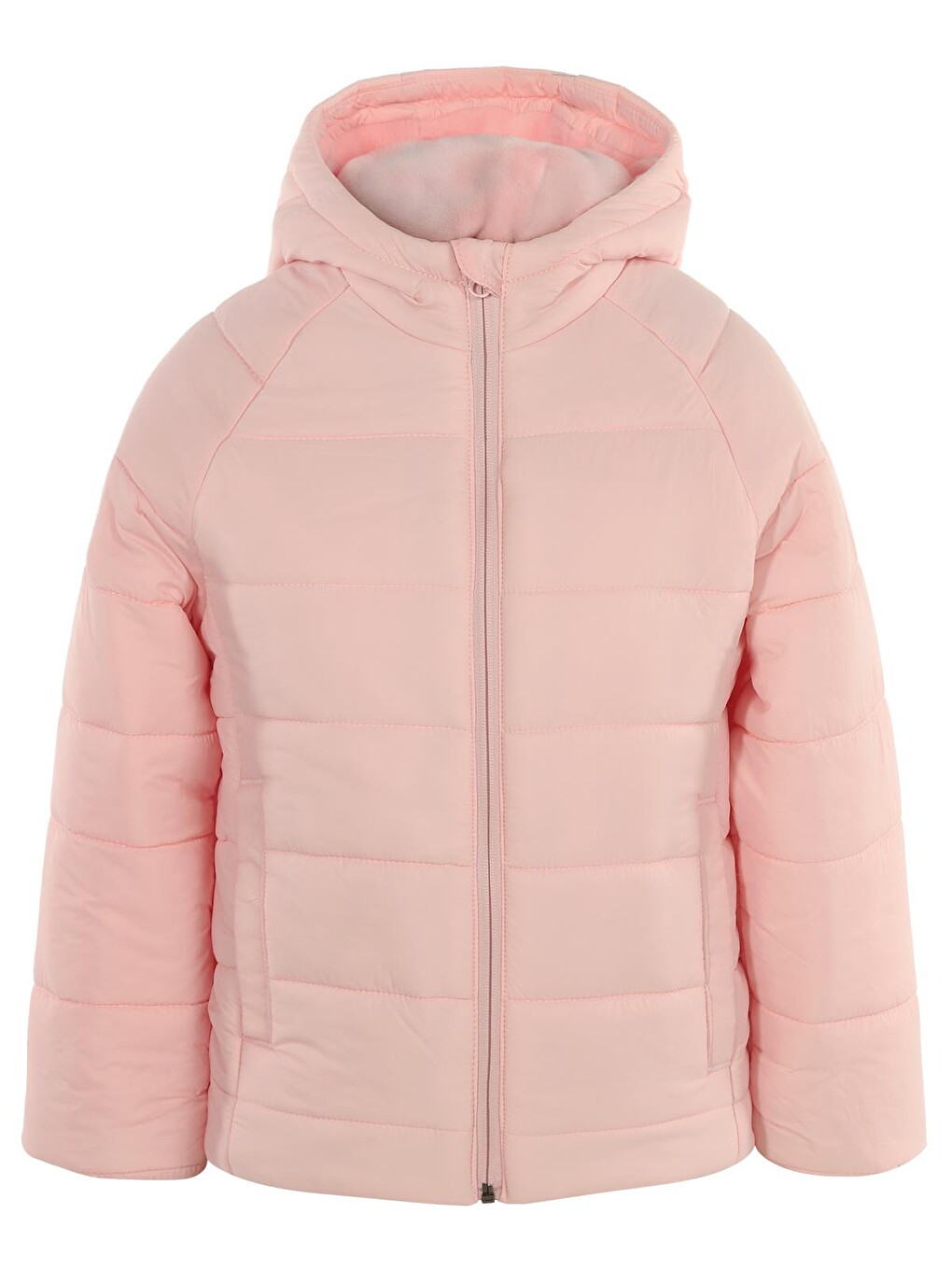 Pembe Girls Basic 6-9 Yaş Mont - Pudra