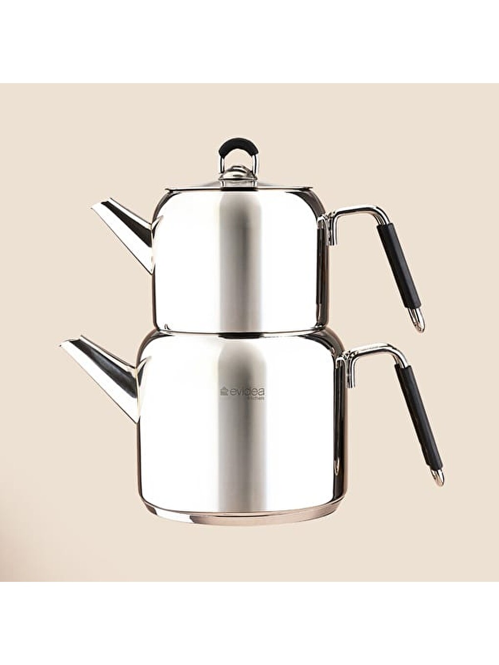 Kitchen Vetra Çaydanlık - Gri - 2,45 lt + 1,35 lt-3