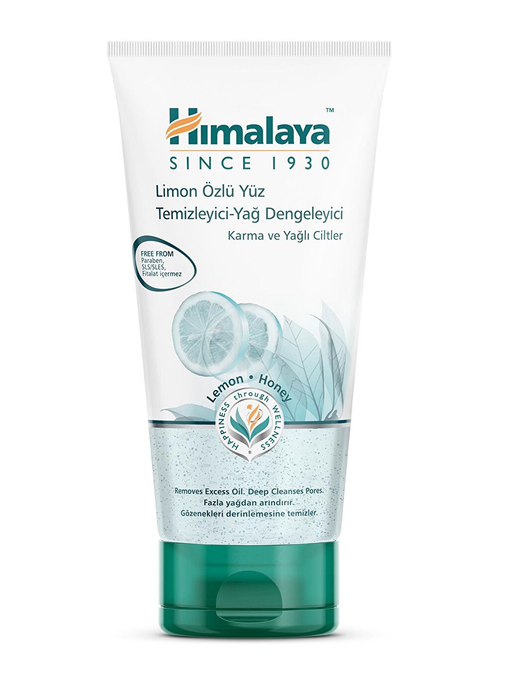 Yağ Dengeleyici Yüz Temizleme Jeli, Bal, Limon Özü, Parabensiz, Karma Ve Yağlı Ciltler, 150 ml